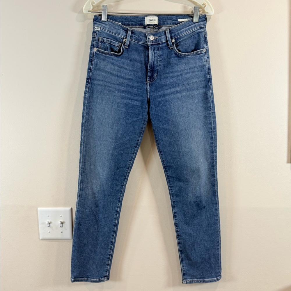 🔥Citizens of humanity Slim Straight Jeans - Blue Size 26 EC🔥